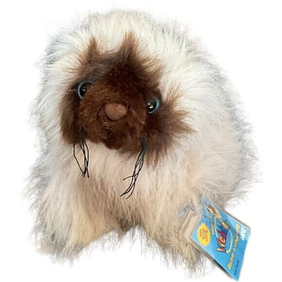 Ganz Webkinz HM165 Himalayan Kitten Cat Kitty Brown Tan with tag - Picture 2 of 10